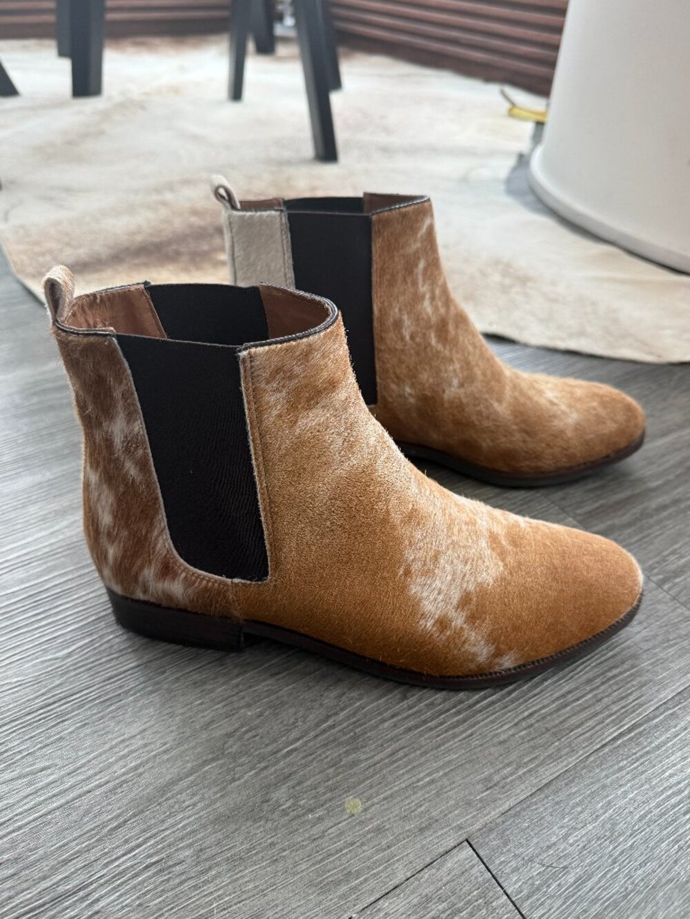 MYRA Gallant Boots - Genuine Cowhide, Size 10 (40-41 EU)